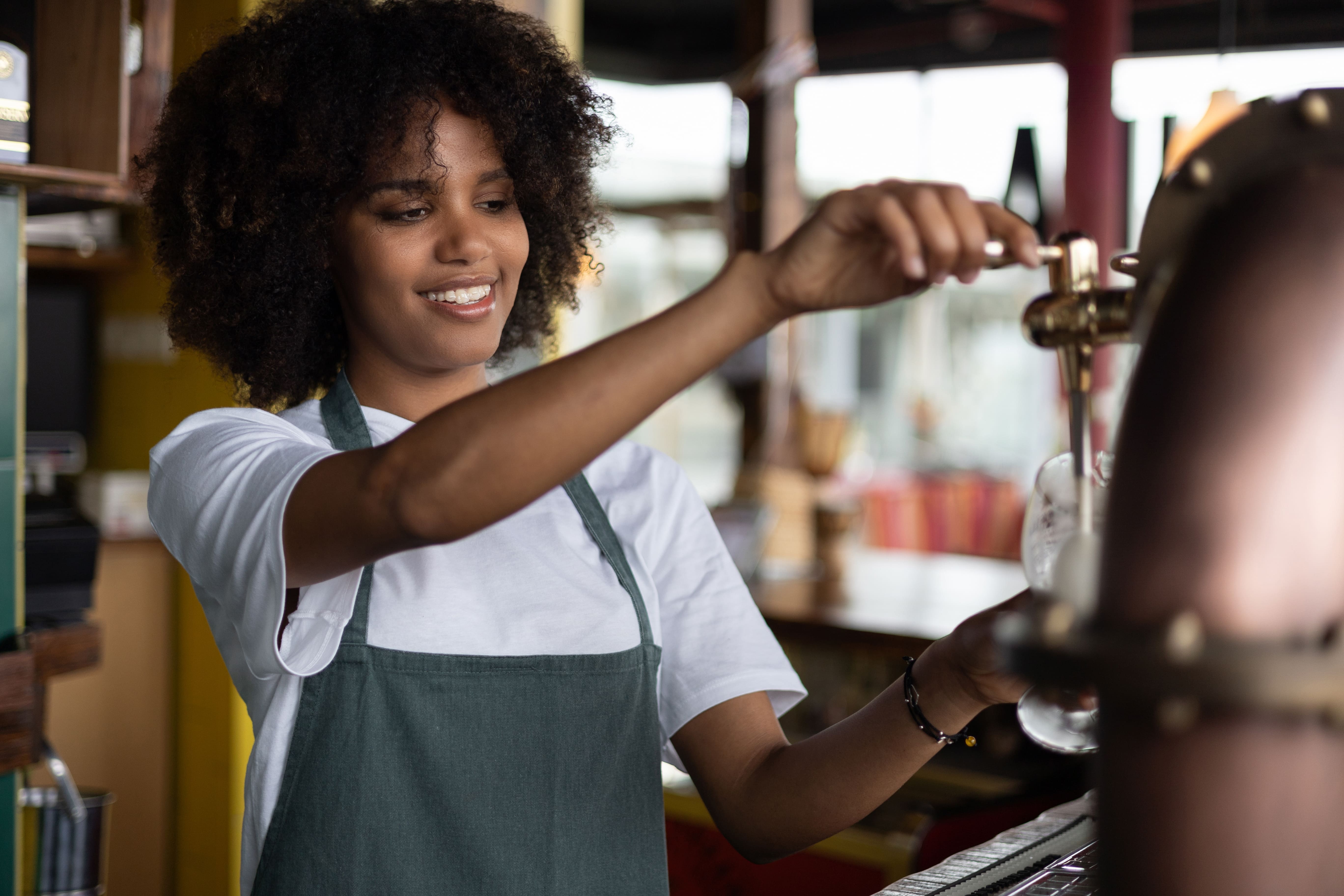 a bartender at an event, Renommé Event staff 